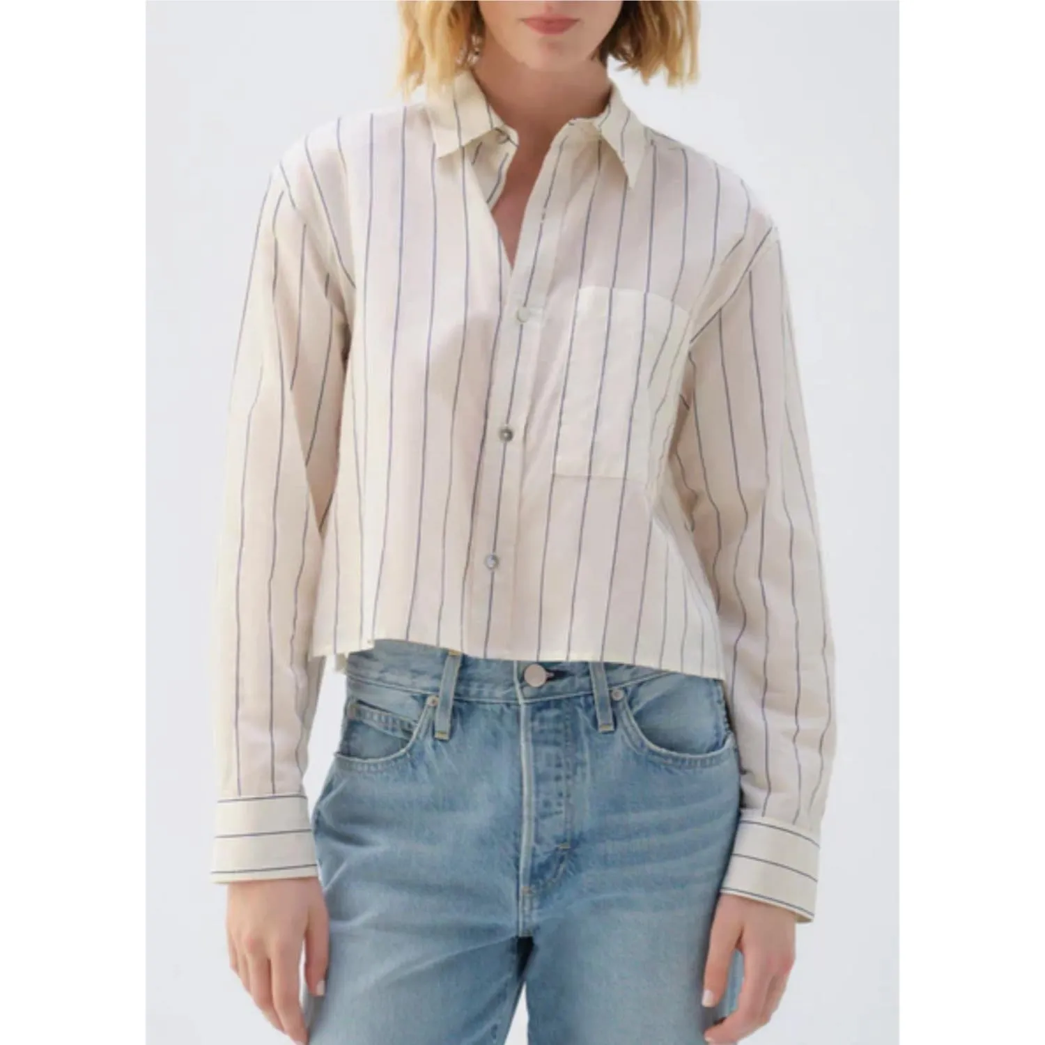 Amo - CROP RUTH SHIRT