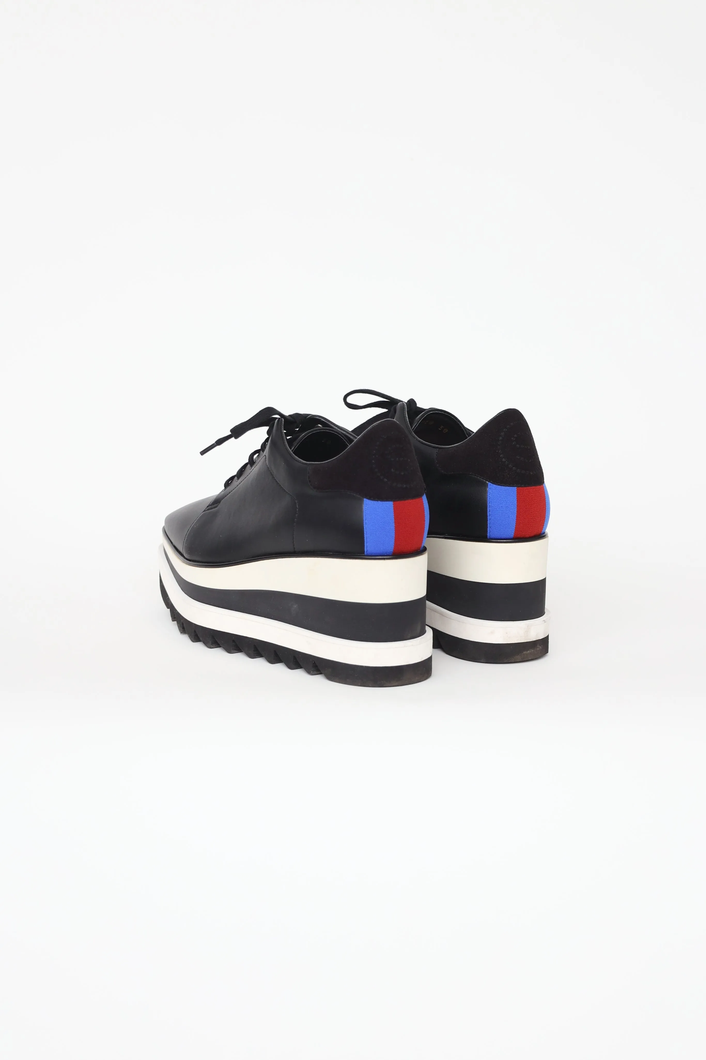 Black & White Elyse Sneakers