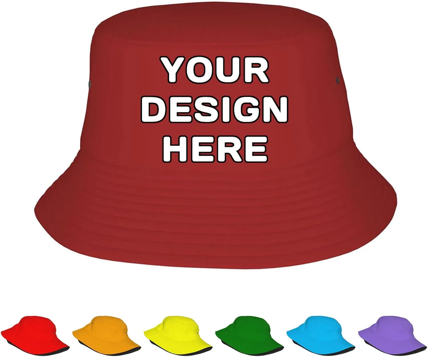 Custom Bucket Hats for Men Woman Design Your Own Hats with Logo Photo Text Sun Cap Personalized Gift