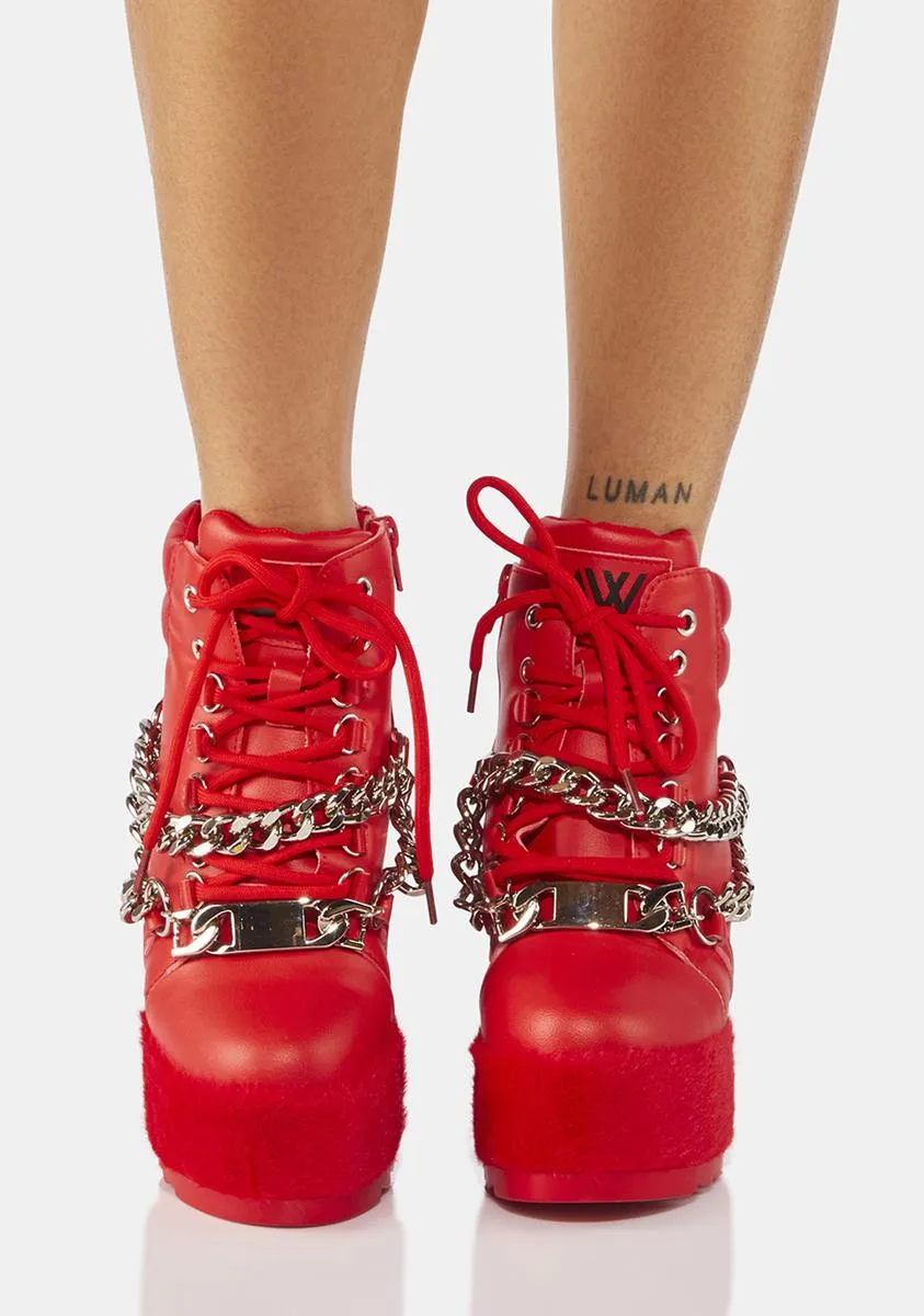 Hot Power Trip Platform Sneakers