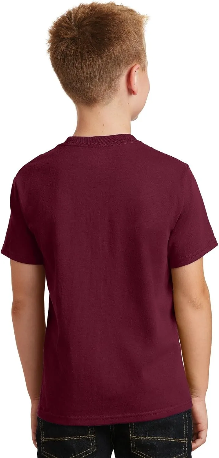 Port & Company Boys' 54 oz 100% Cotton T Shirt