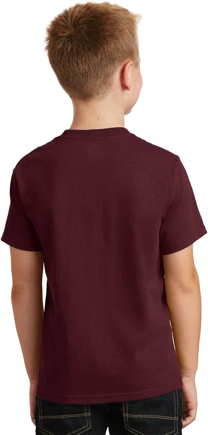 Port & Company Boys' 54 oz 100% Cotton T Shirt