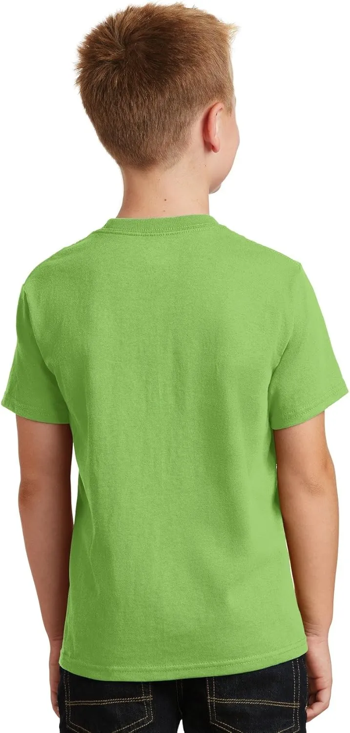 Port & Company Boys' 54 oz 100% Cotton T Shirt