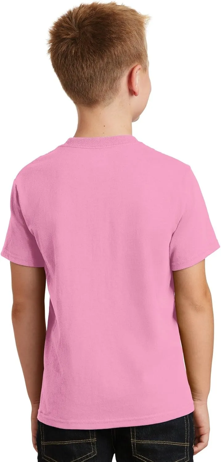 Port & Company Boys' 54 oz 100% Cotton T Shirt