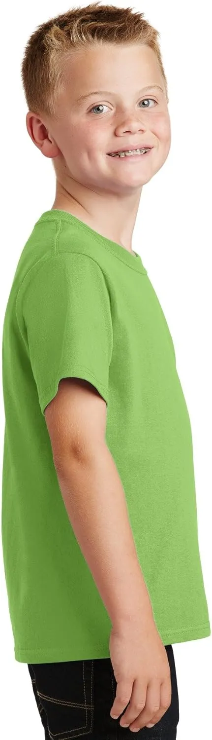 Port & Company Boys' 54 oz 100% Cotton T Shirt