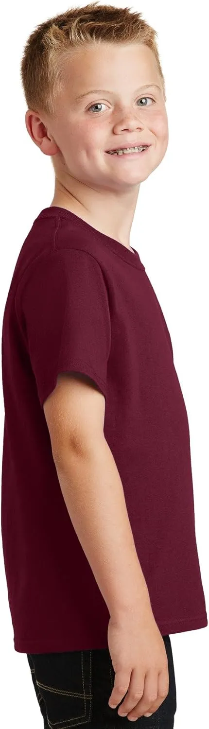 Port & Company Boys' 54 oz 100% Cotton T Shirt