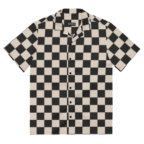 Retro Revival Checkered Button-Up Shirt